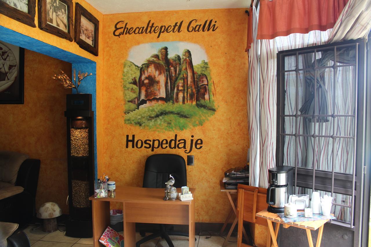 Posada Ehecaltepetl Calli Tepoztlán Esterno foto